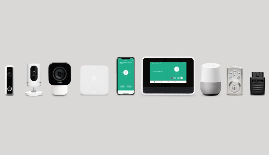 Vivint home security product line in El Paso